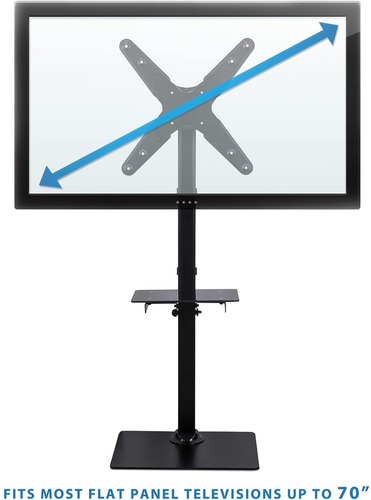 Rack Soporte Pedestal Con Base Para Tv De 32 A 55 PuLG