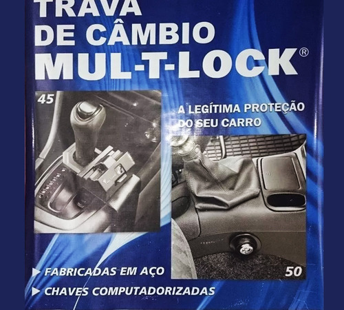 Mul-t-lock Trava Cambio Carro Cadeado Fiesta Sedan 00/04
