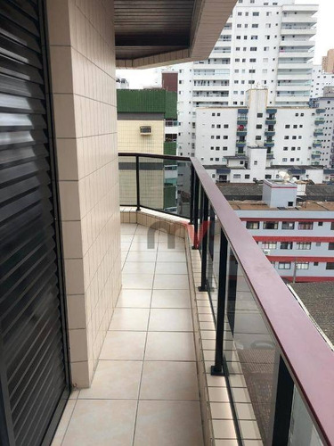 Apartamento À Venda, 105 M² Por R$ 350.000,00 - Vila Guilhermina - Praia Grande/sp - Ap1098
