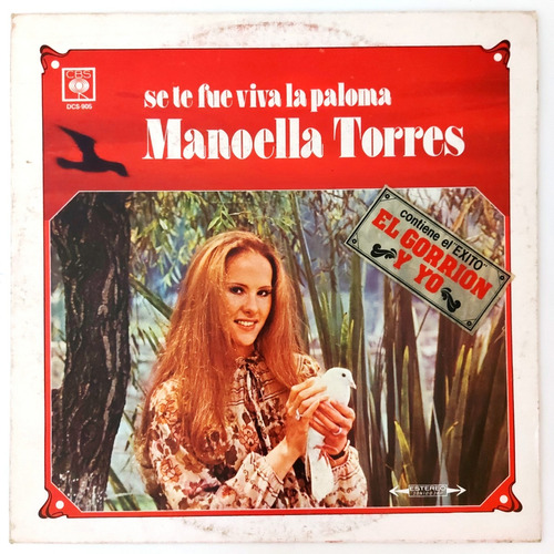 Manoella Torres - Se Te Fue Viva La Paloma  Lp