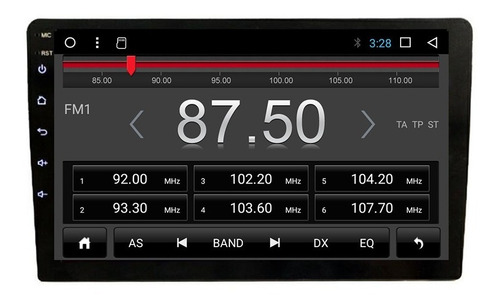 Autoradio Android 9 Pulgadas 1 Din Wifi Gps Borde Semi Curvo