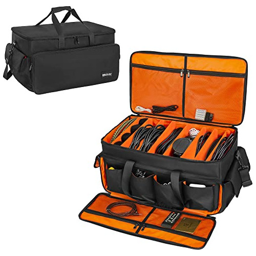 High Capacity Gig Band Cable File Bag, 600d Oxford With...