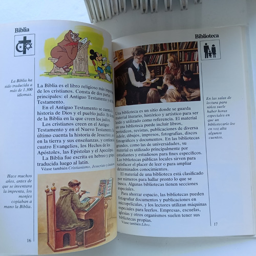 Disney Presenta: Mi Primera Enciclopedia. 16 Tomos. Walt Dis (Usado)