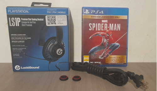 Spiderman Ps4 Más Accesorios 