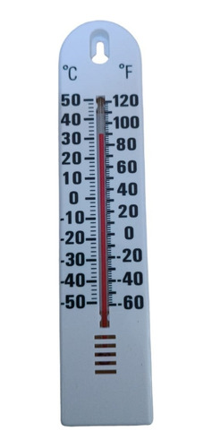 Termometro De Pared  Temperaturas Duales ºc Y ºf (plastico) 