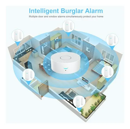 Sistema De Alarma Inalámbrica Para Hogar, App Control Remoto