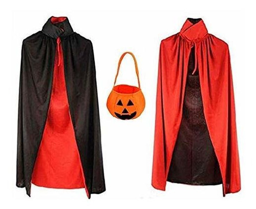 Disfraz De Mujer - Capa De Vampiro De Halloween Para Adultos