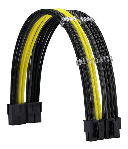 Kit Cables Mallados Atx Calidad Premiun 24 Pin Atx 4+4 6+2x2