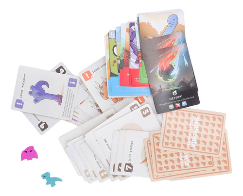 1 Juego De Cartas De Fiesta Interactivo Con Dinosaurios