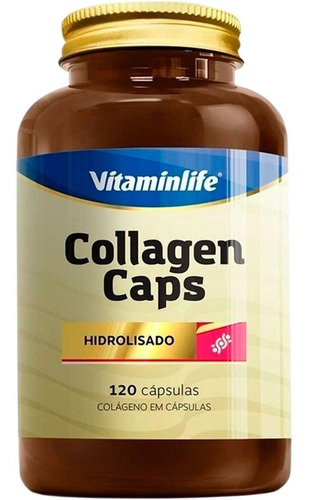 Imagem 1 de 2 de Colágeno 120 Cápsulas Collagen - Vitaminlife