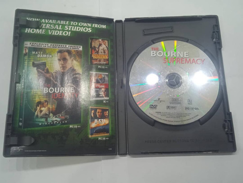 The Bourne Supremacy Pelicula Dvd Original Usado Qqc. Zz (Usado)