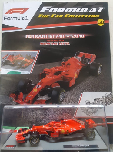 Auto Coleccion Formula 1 Ferrari Sf71h 2018 Sebastian Vettel