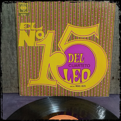 Cuarteto Leo  - El Numero 15  - Arg  Vinilo Lp