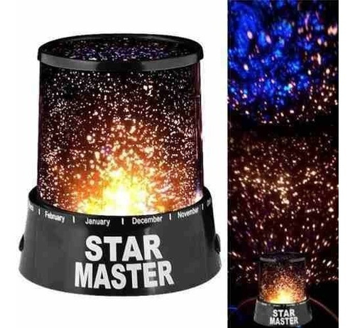 Imagen 1 de 6 de Lampara Led Colores Proyector De Estrellas Star Master H5007