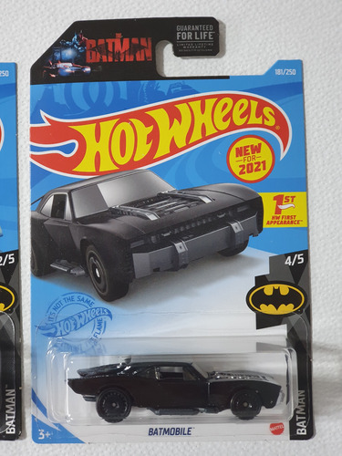 4 Autos Hot Wheels Batman Batimovil 2021 Arkham