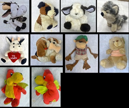 Peluches Muñecos Medianos Animales Dragon Precio X Cada Uno