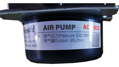 Compresor Bomba De Aire Aireador 65l/min Profesional Aco003