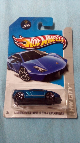 Hot Wheels Lamborghini Gallardo Lp 540-4 Superleggera