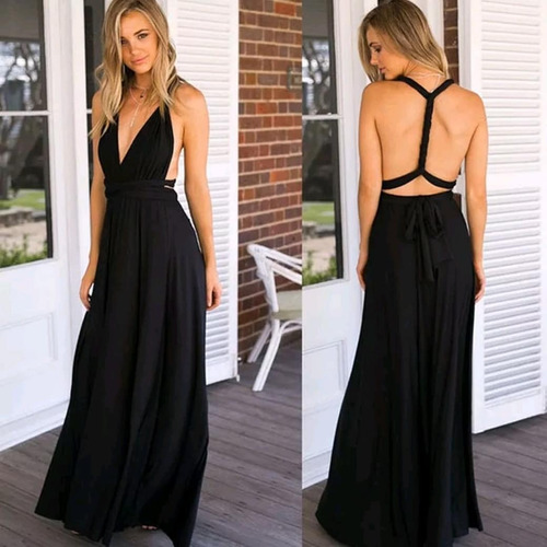 Vestidos Casuales Multiformas De Fiesta Damas De Honor Bodas