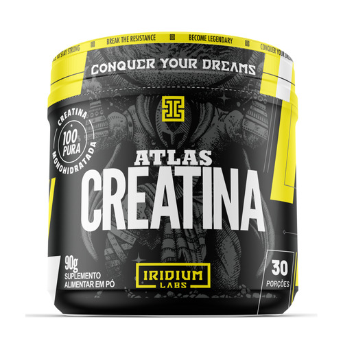 Atlas Creatina 90g - Iridium Labs Sabor Sem sabor