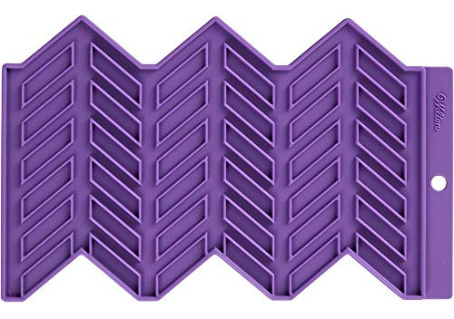 Molde De Silicona Wilton Herringbone Para Fondant