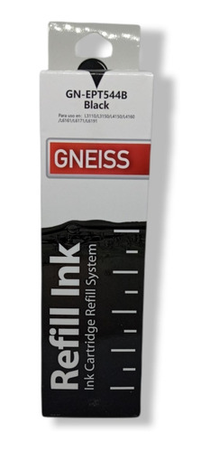 Tinta Gneiss 544 Compatible Con Epson L 3110 3150 4150 6161 