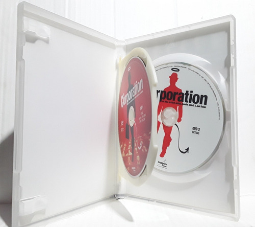 Dvd The Corporation ( Dvd Duplo ) Michael Moore - Novo