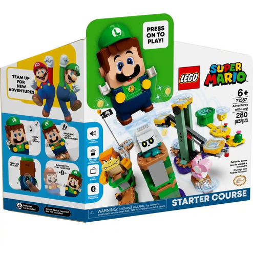 Lego Super Mario Pack Inicial Aventuras Con Luigi 71387