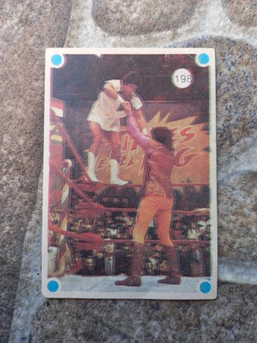 B- Figurita Titanes En El Ring Año 1977 N.198