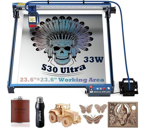 Sculpfun S30 Ultra Maquina Gravadora Laser Corte Cnc 33w