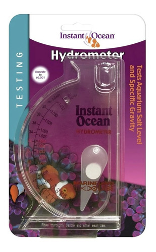 Higrómetro Densímetro Instant Ocean Alta Precisión