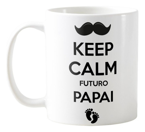 Caneca Revelação Gravidez Futuro Papai