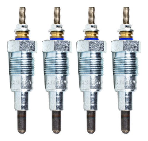 Imagen 1 de 7 de Kit X4 Bujía Precalentamiento Hc-218 Hescher
