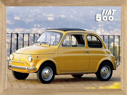 Fiat 500  Cuadros Posters Carteles Publicidades E210