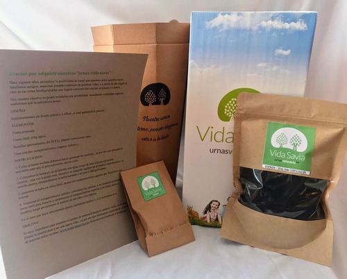 Urnas Para Cenizas Biodegradable Vida Savia