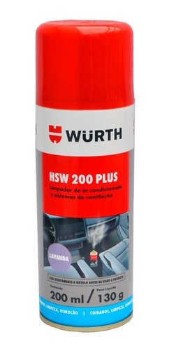 Limpiador Aire Acondicionado Hsw 200 Plus Wurth