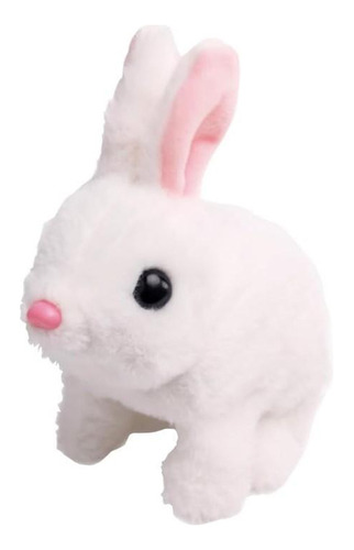 Coelho Pelúcia Branco Interativo Little Pets - Shiny Toys