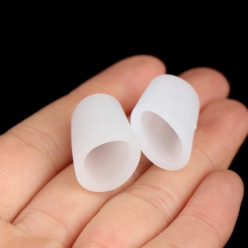 Imagem 2 de 10 de Kit 4 Pares Anel Protetor Anti Calos E Atrito No Pé Joanete
