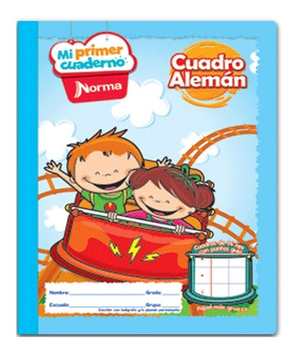 Mi Primer Cuaderno Profesional Norma Cuadro Alemán 50hjs Pza | Meses sin  intereses