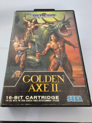 Golden Axe 2 En Caja Para Sega Genesis Leer Descripcion