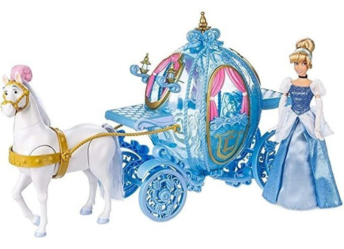 Adornos Disney Cinderella And Carriage Deluxe Gift Play Set