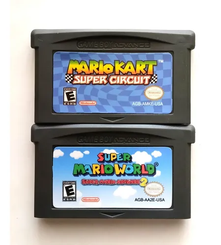 Juegos Mario Compatible Gameboy Advance X2 M World Y M Kart