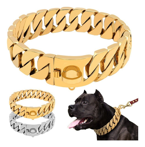 Collares De Acero Inoxidable For Perros Grandes