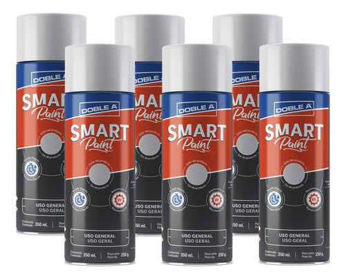 Pintura Aerosol Primer Smart Paint 350 Ml Caja X 6un Doble A