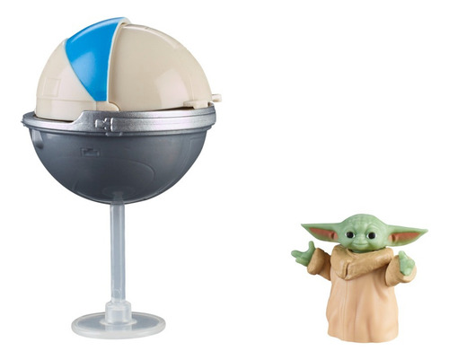 Figura De Grogu Con Aerocuna, Star Wars Epic Hero Series