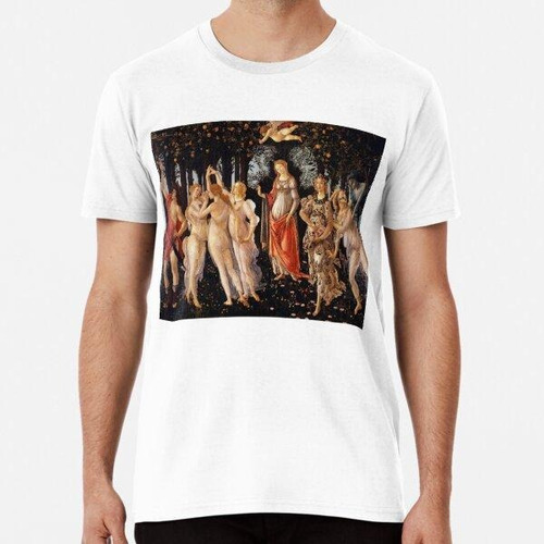 Remera Sandro Botticelli Primavera Primavera Giclee Impresió