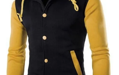 Jaqueta college on sale masculina com capuz