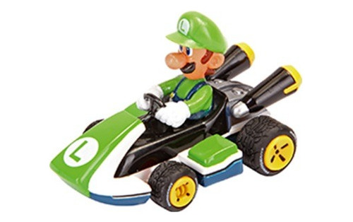 Auto Luigi Mario Kart 8 Pull Back Nintendo Original