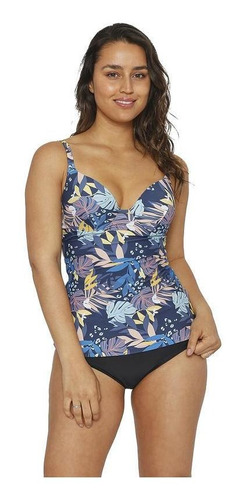 Traje De Baño Tankini Mujer H2o Wear Copa C/alto