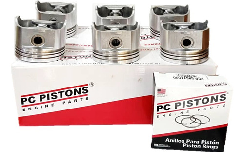 Piston Silverado Rey Camion Hd 6.0 Con Anillos 030